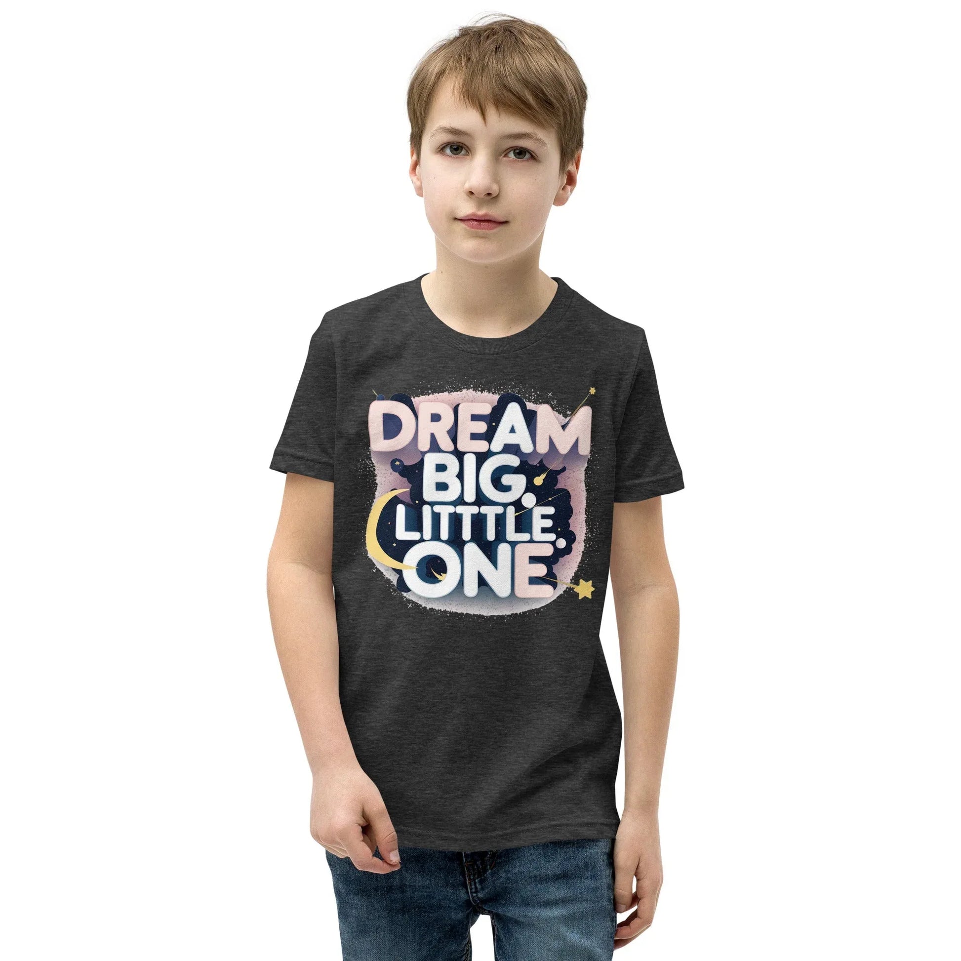 Youth Short Sleeve | DREAM BIG LITTLE ONE - T-Shirt - AwRans Clothing