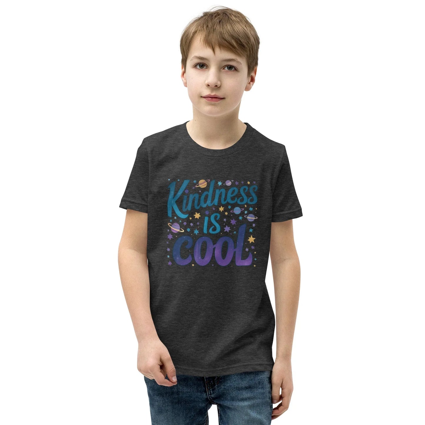 Youth Short Sleeve | KINDNESS IS COOL - T-Shirt - AwRans Clothing