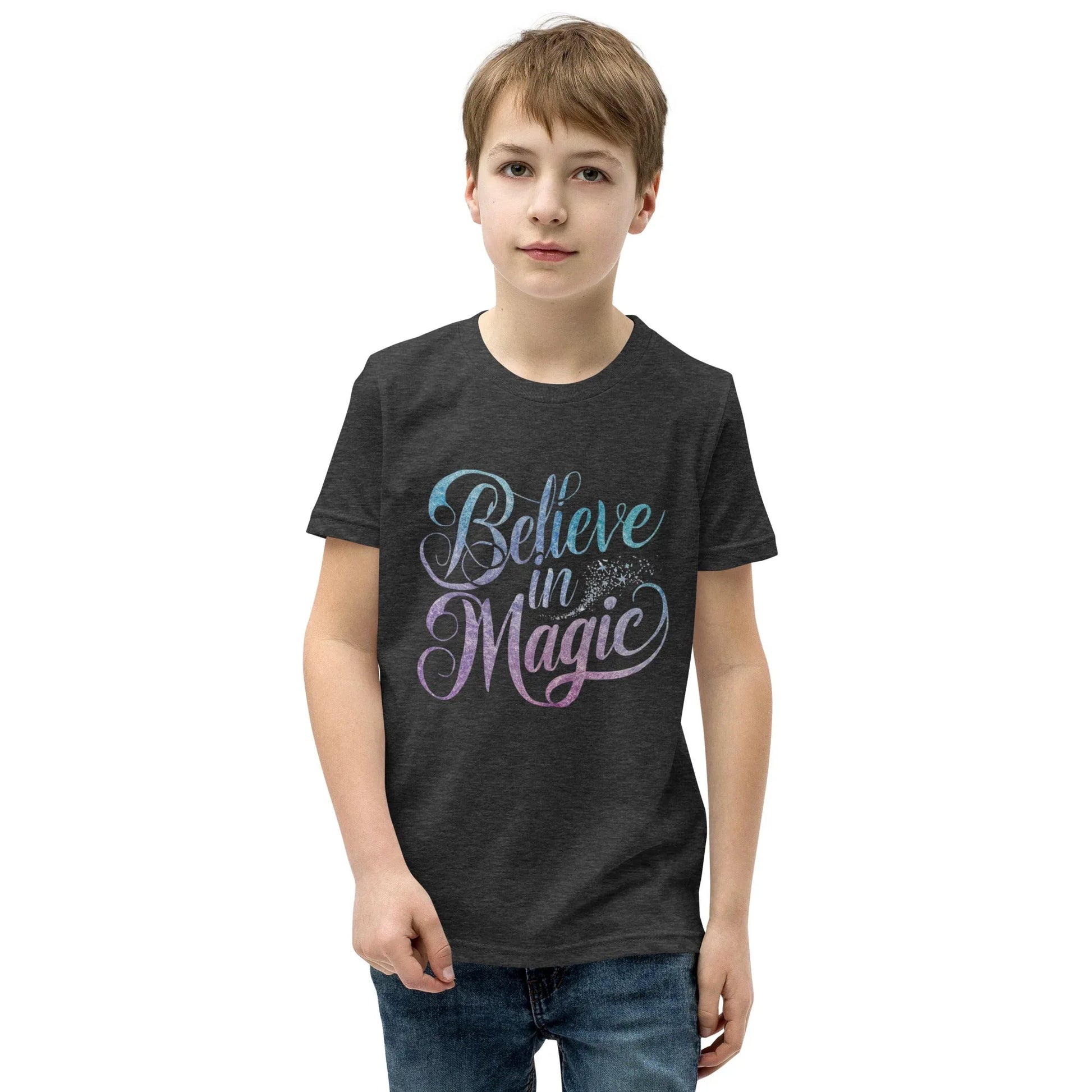Youth Short Sleeve | BELIEVE IN MAGIC - T-Shirt - AwRans Clothing