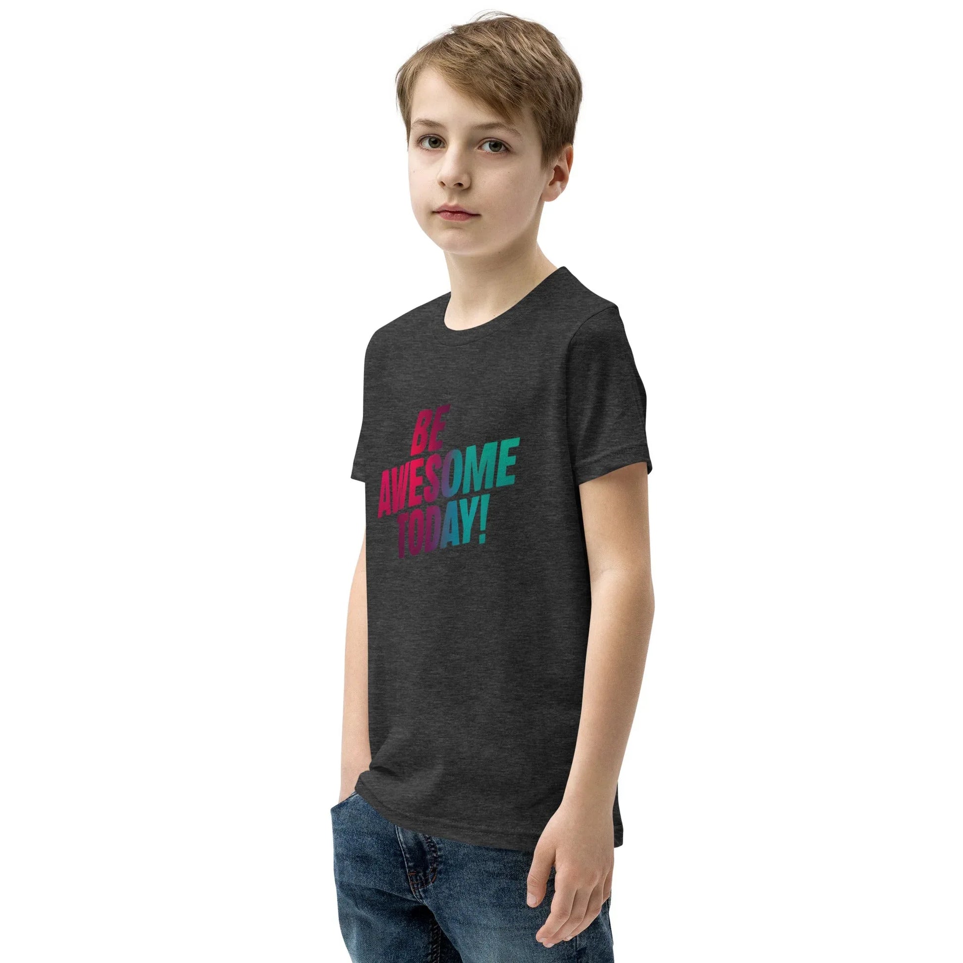 Youth Short Sleeve | BE AWESOME TODAY! - T-Shirt - AwRans Clothing