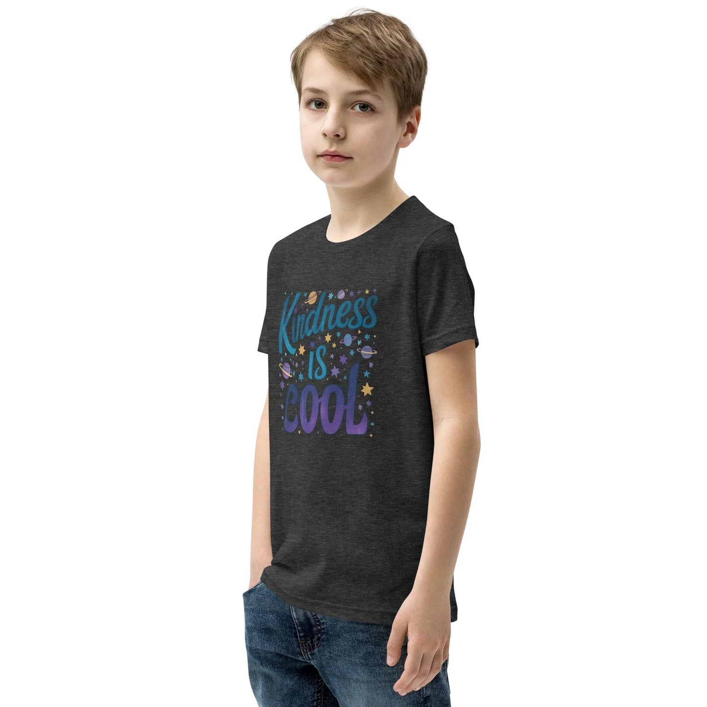 Youth Short Sleeve | KINDNESS IS COOL - T-Shirt - AwRans Clothing