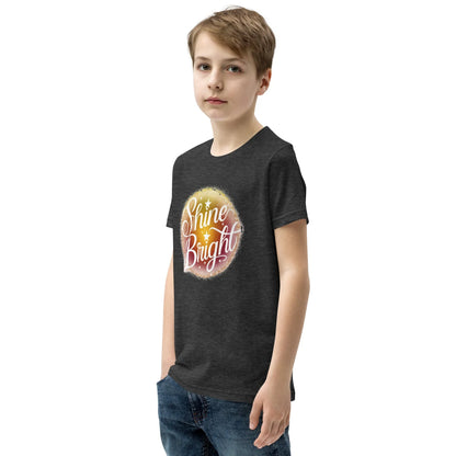 Youth Short Sleeve | Shine And Bright - T-Shirt - AwRans Clothing