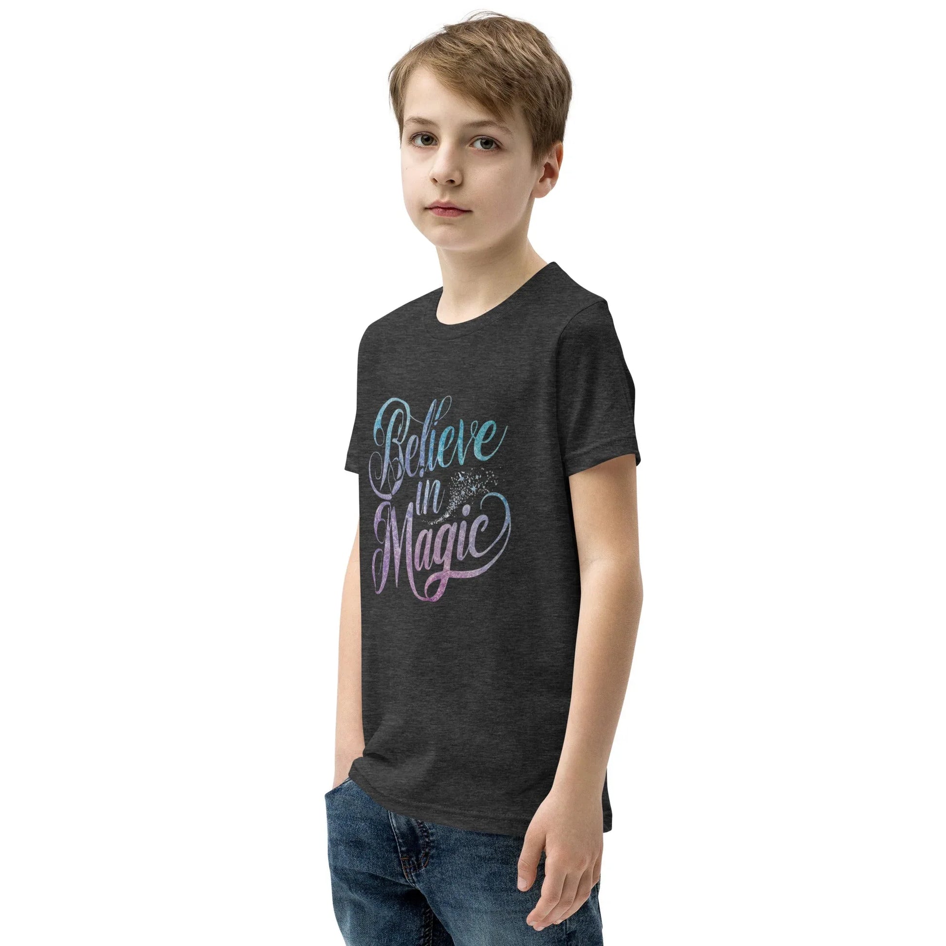 Youth Short Sleeve | BELIEVE IN MAGIC - T-Shirt - AwRans Clothing