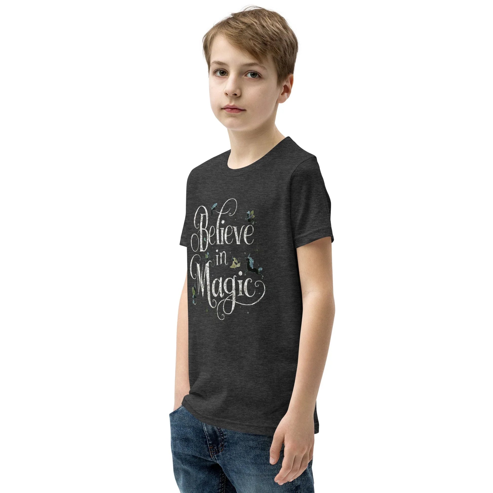 Youth Short Sleeve | BELIEVE IN MAGIC - T-Shirt - AwRans Clothing