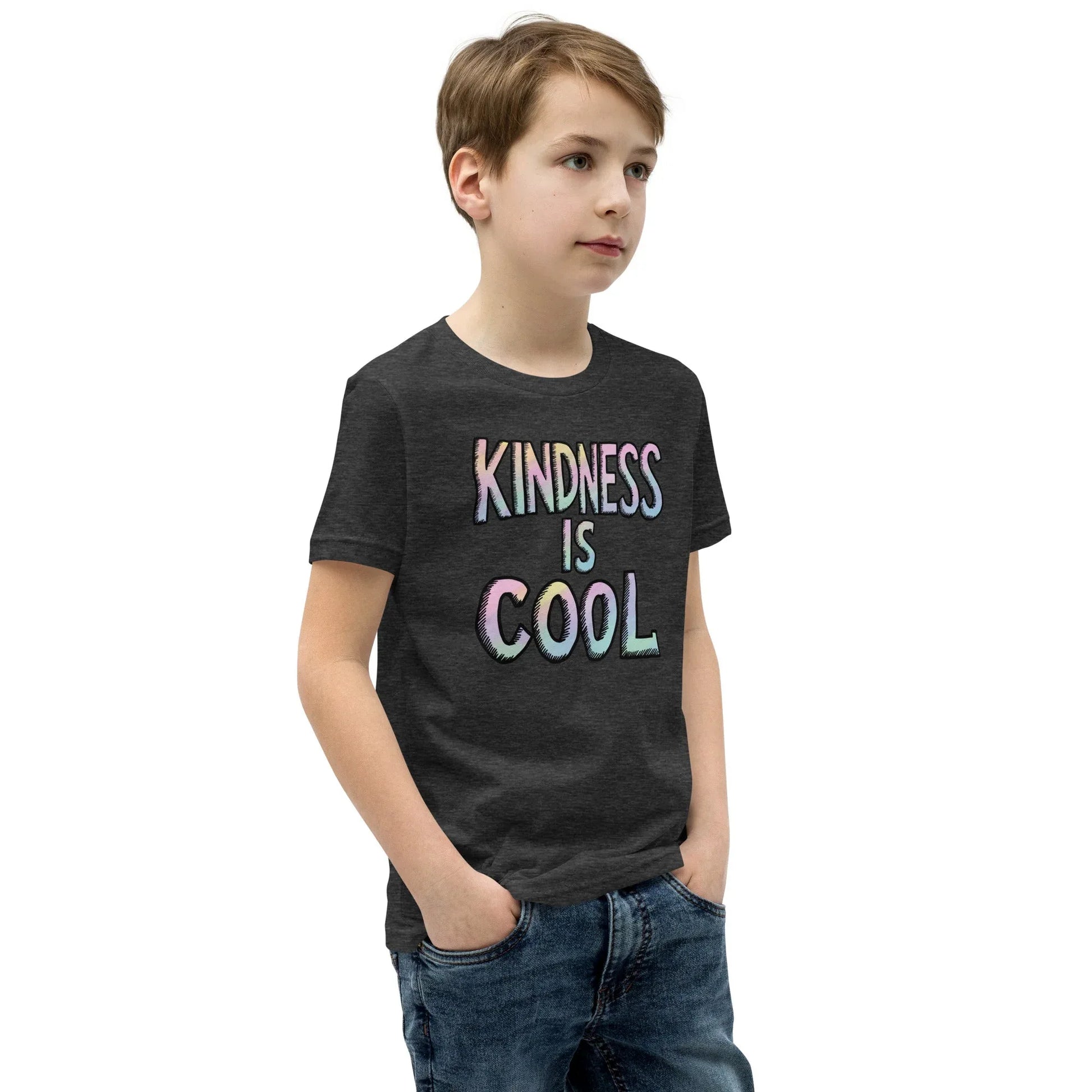 Youth Short Sleeve | KINDNESS IS COOL - T-Shirt - AwRans Clothing