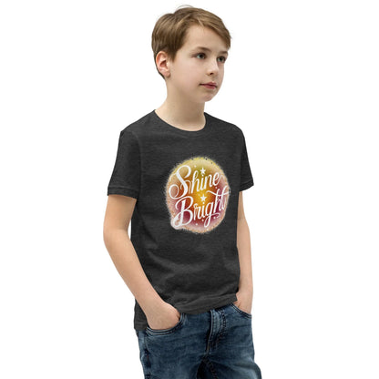 Youth Short Sleeve | Shine And Bright - T-Shirt - AwRans Clothing