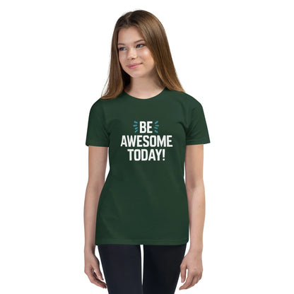 Youth Short Sleeve | BE AWESOME TODAY! - T-Shirt - AwRans Clothing