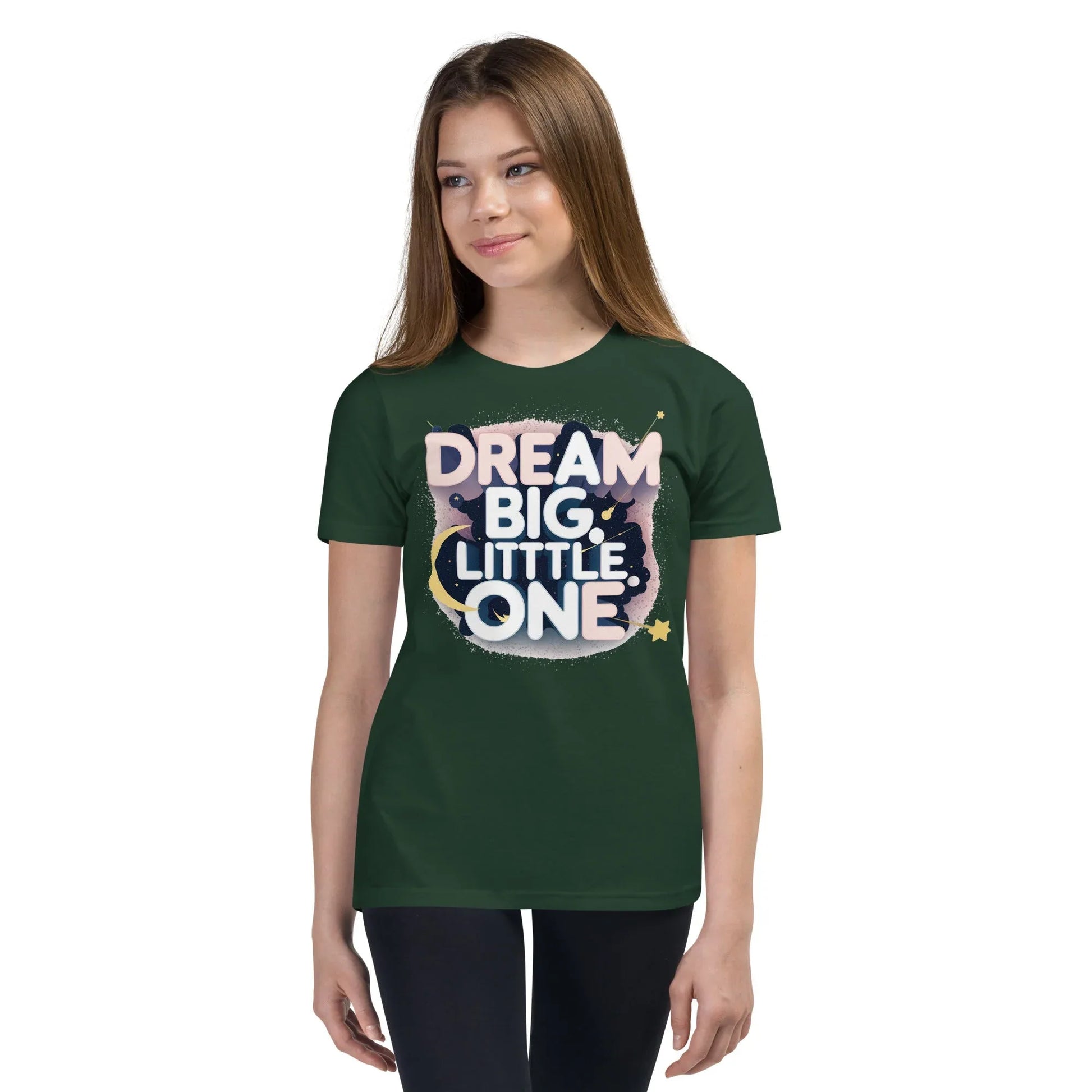 Youth Short Sleeve | DREAM BIG LITTLE ONE - T-Shirt - AwRans Clothing