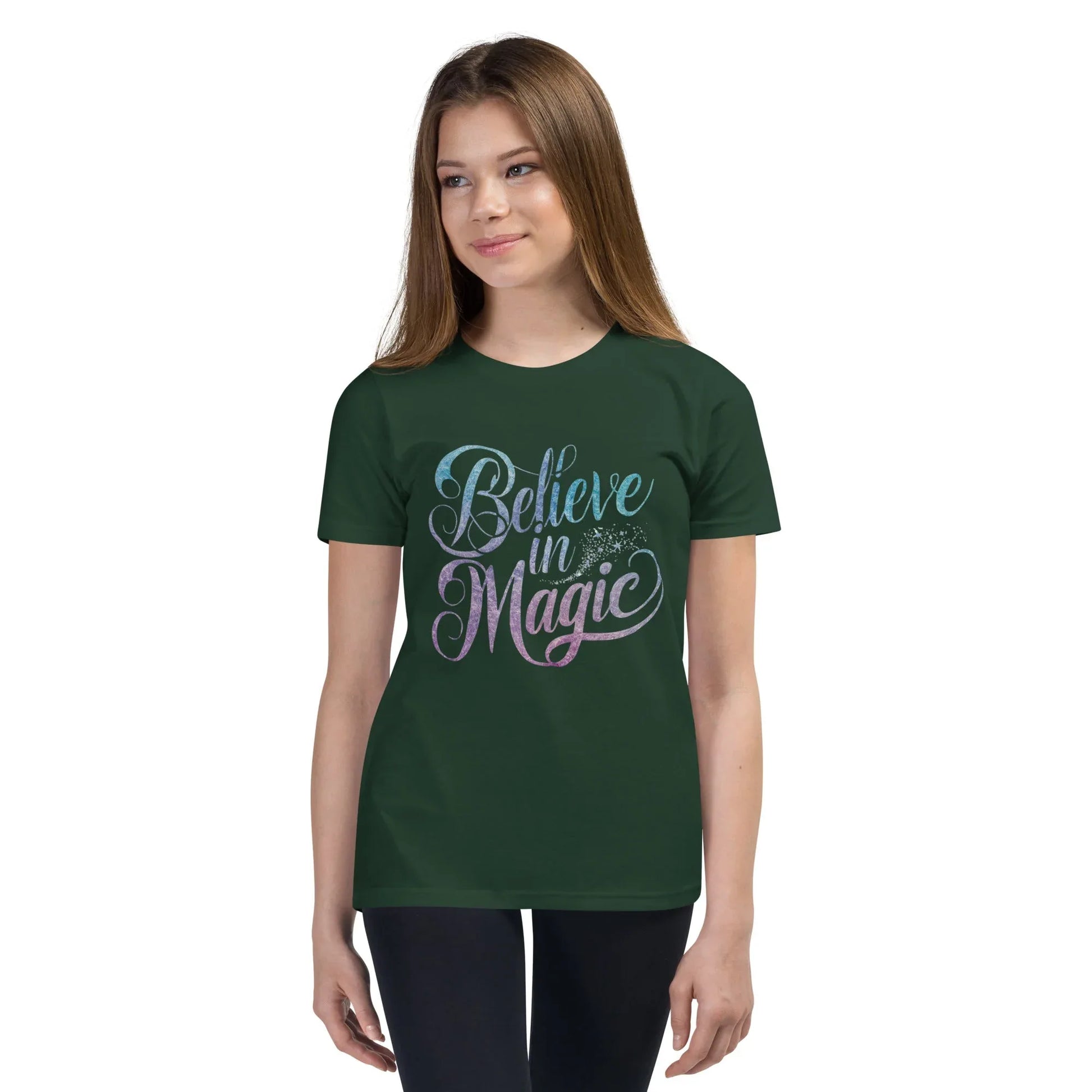 Youth Short Sleeve | BELIEVE IN MAGIC - T-Shirt - AwRans Clothing