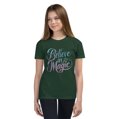 Youth Short Sleeve | BELIEVE IN MAGIC - T-Shirt - AwRans Clothing