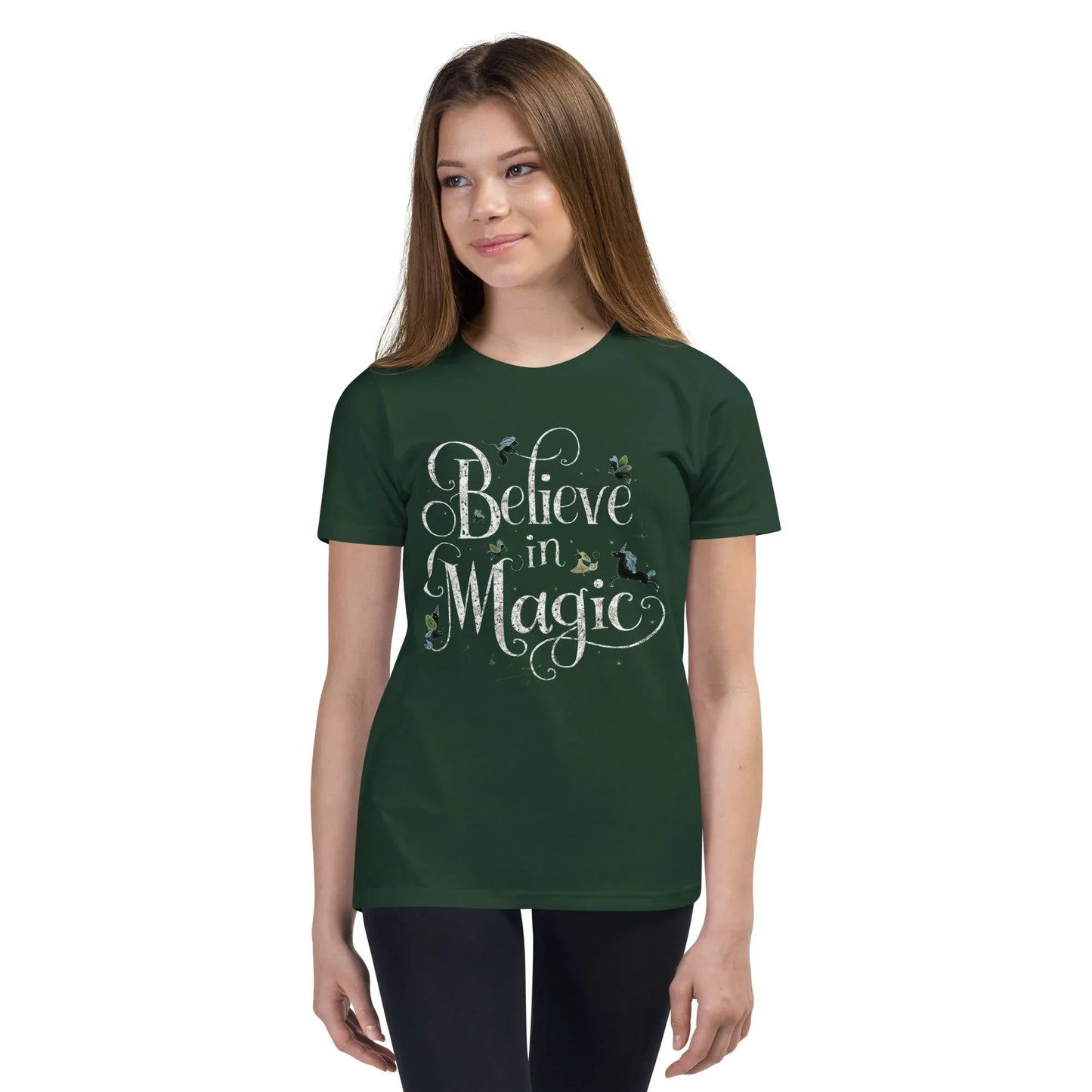 Youth Short Sleeve | BELIEVE IN MAGIC - T-Shirt - AwRans Clothing