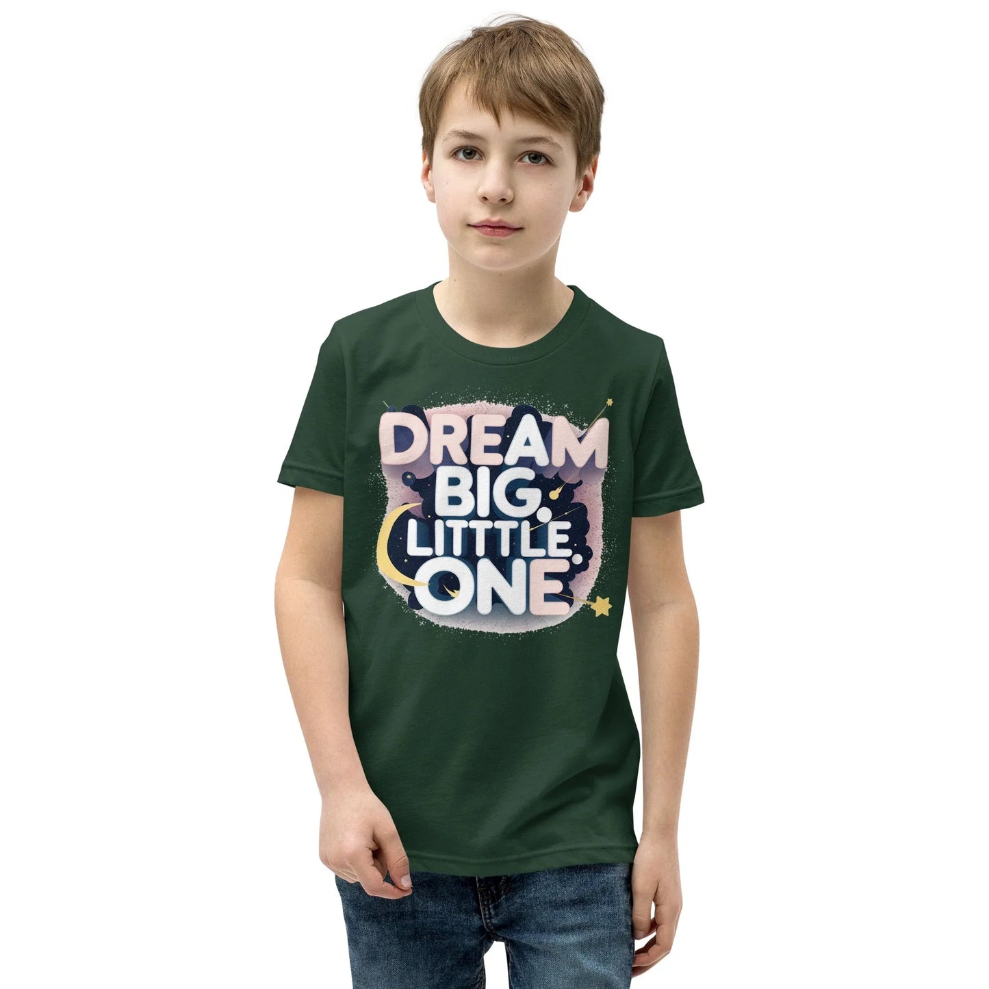 Youth Short Sleeve | DREAM BIG LITTLE ONE - T-Shirt - AwRans Clothing