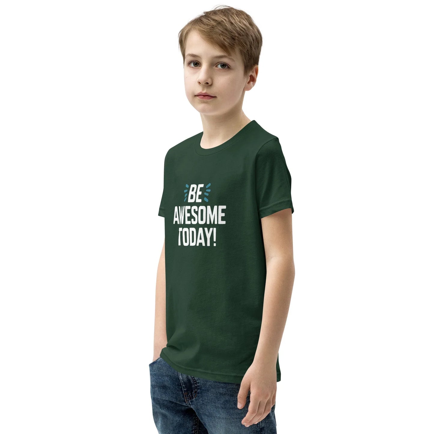 Youth Short Sleeve | BE AWESOME TODAY! - T-Shirt - AwRans Clothing