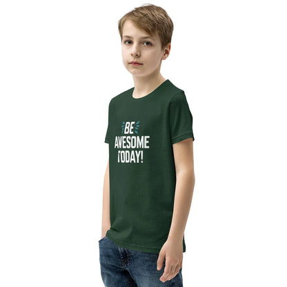 Youth Short Sleeve | BE AWESOME TODAY! - T-Shirt - AwRans Clothing