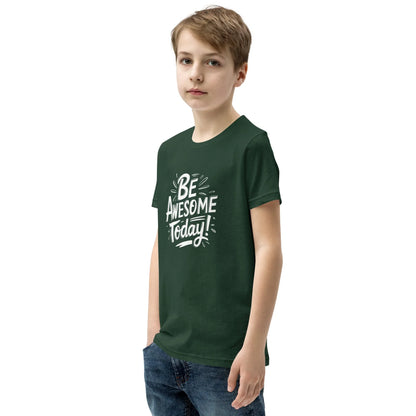 Youth Short Sleeve | BE AWESOME TODAY! - T-Shirt - AwRans Clothing