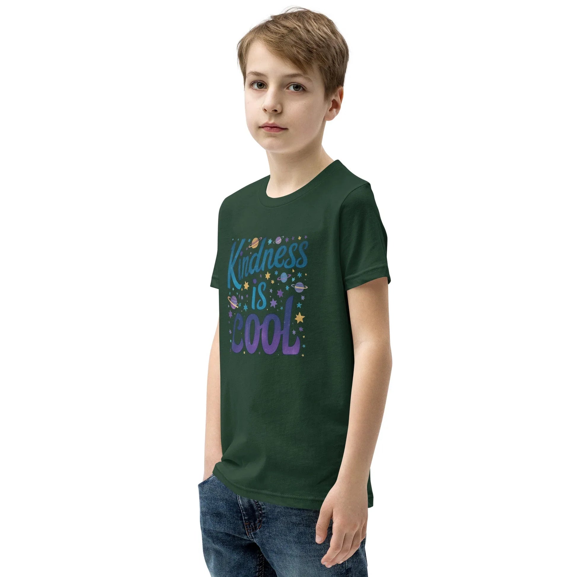 Youth Short Sleeve | KINDNESS IS COOL - T-Shirt - AwRans Clothing