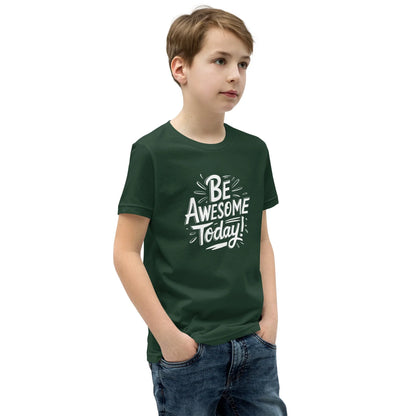 Youth Short Sleeve | BE AWESOME TODAY! - T-Shirt - AwRans Clothing