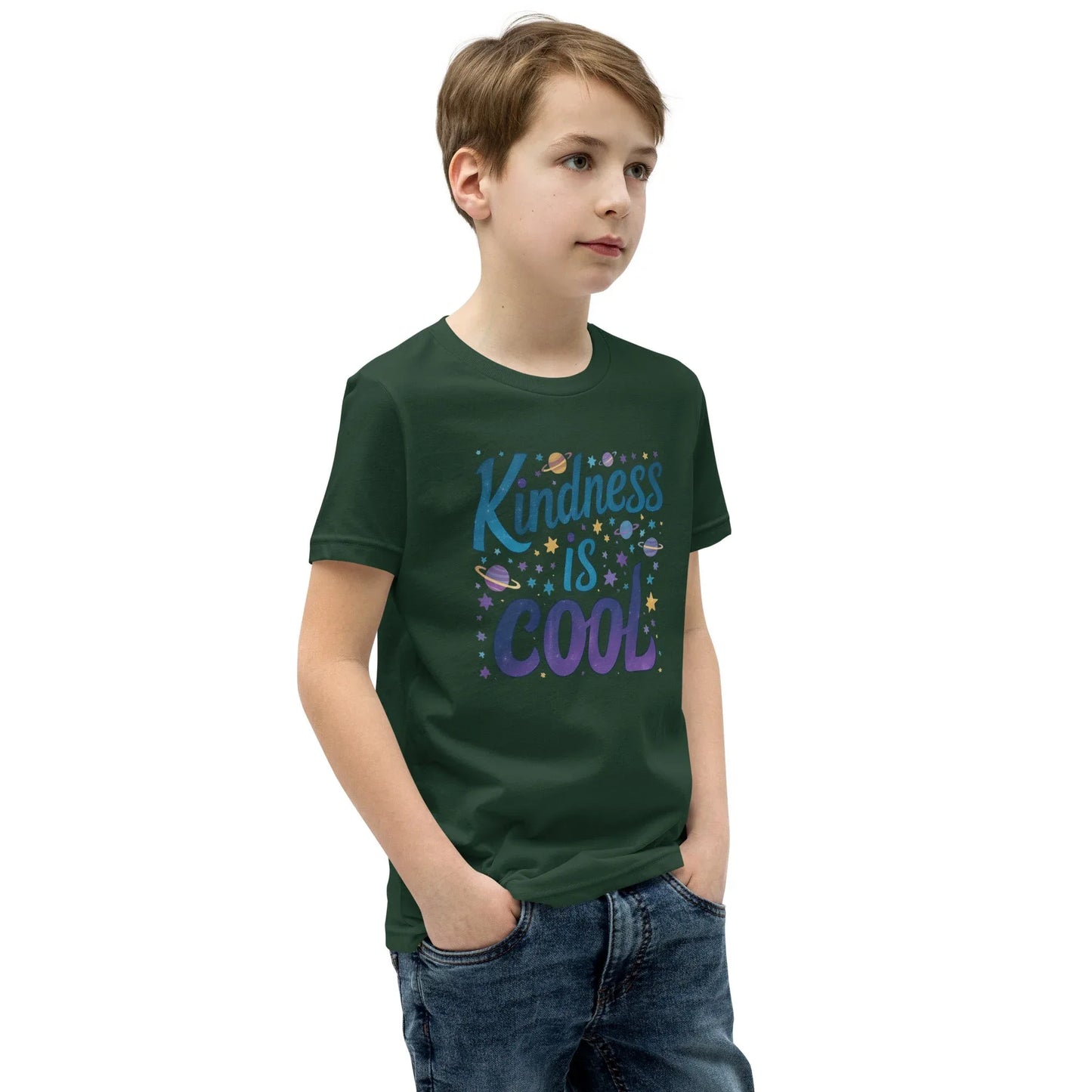 Youth Short Sleeve | KINDNESS IS COOL - T-Shirt - AwRans Clothing