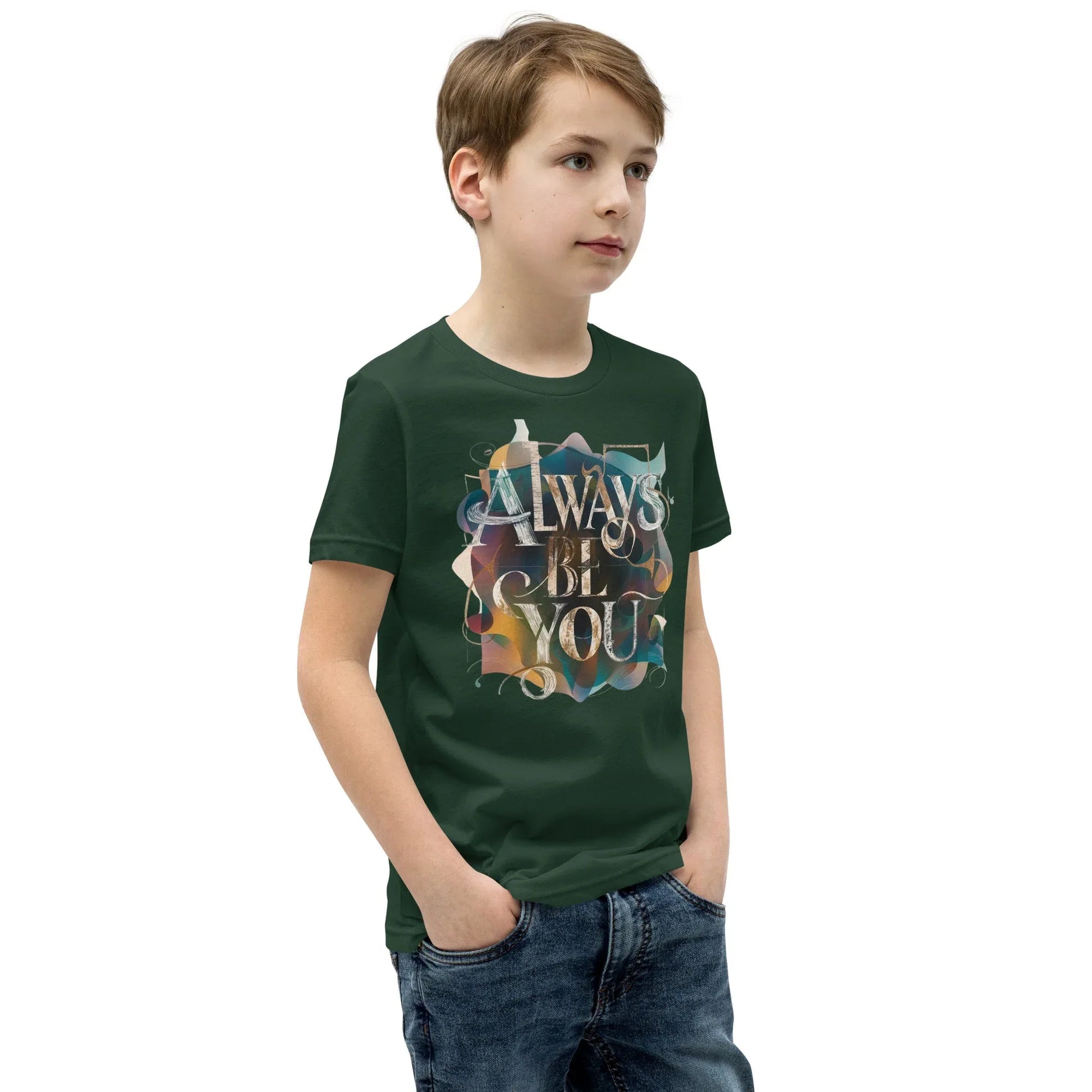 Youth Short Sleeve | ALWAYS BE YOU - T-Shirt - AwRans Clothing