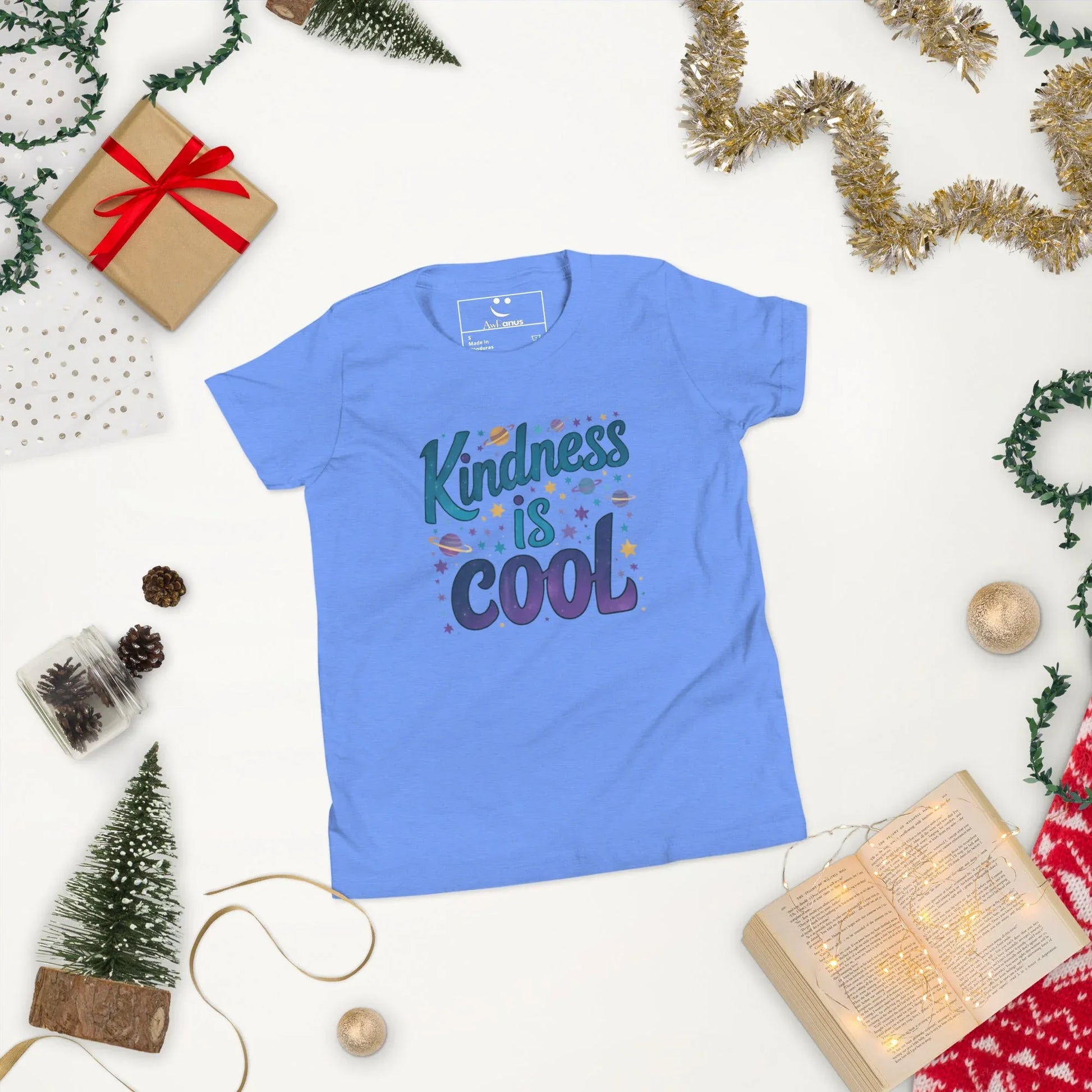 Youth Short Sleeve | KINDNESS IS COOL - T-Shirt - AwRans Clothing