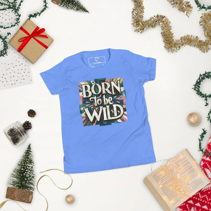 Youth Short Sleeve | Born To Be Wild - T-Shirt - AwRans Clothing
