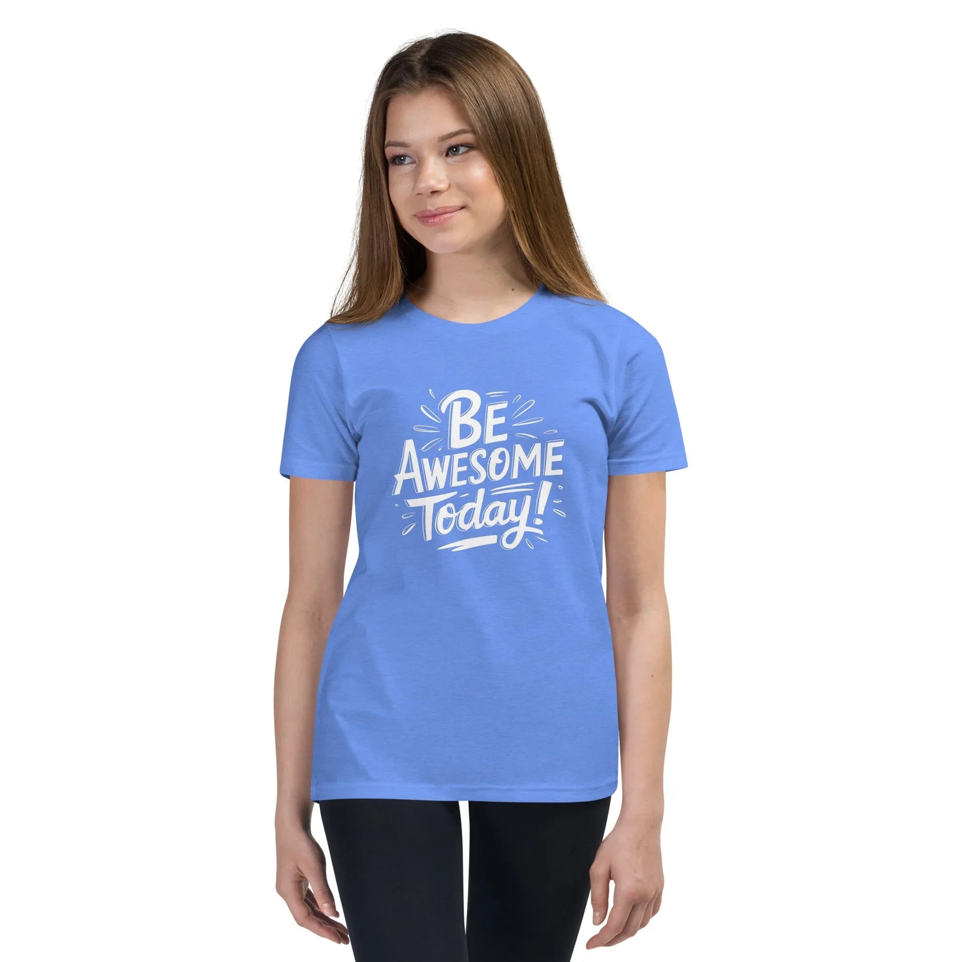 Youth Short Sleeve | BE AWESOME TODAY! - T-Shirt - AwRans Clothing
