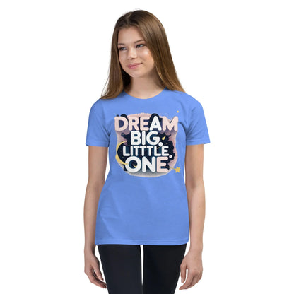Youth Short Sleeve | DREAM BIG LITTLE ONE - T-Shirt - AwRans Clothing