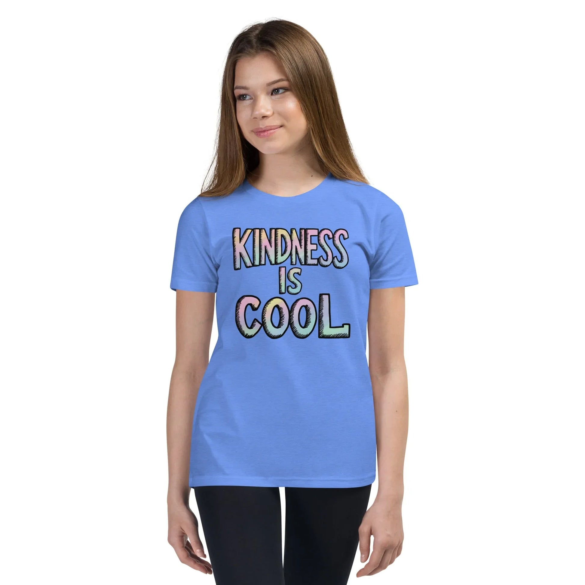 Youth Short Sleeve | KINDNESS IS COOL - T-Shirt - AwRans Clothing