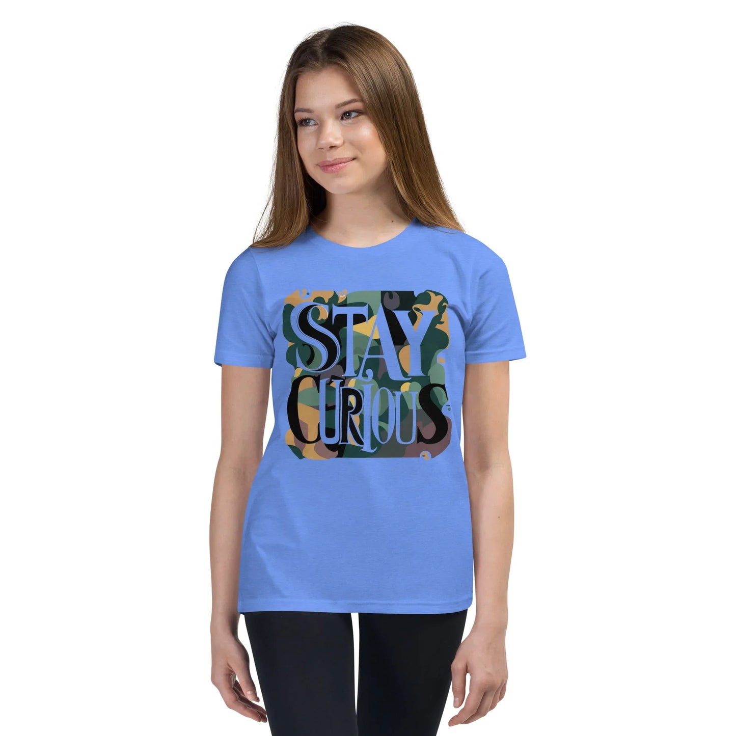 Youth Short Sleeve | Stay Curious - T-Shirt - AwRans Clothing