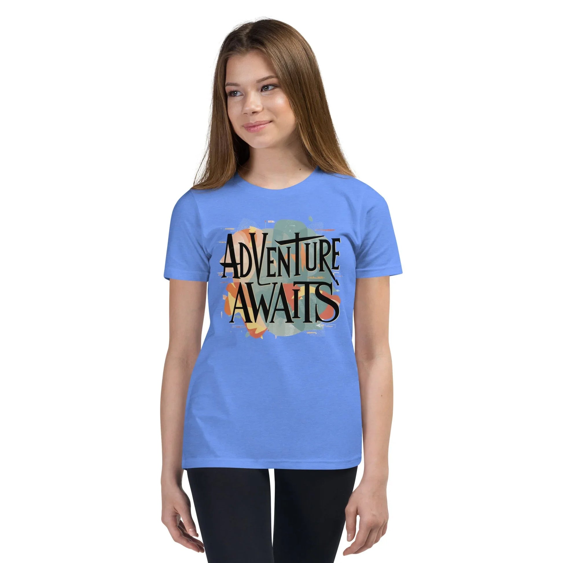 Youth Short Sleeve | Adventure Awaits - T-Shirt - AwRans Clothing