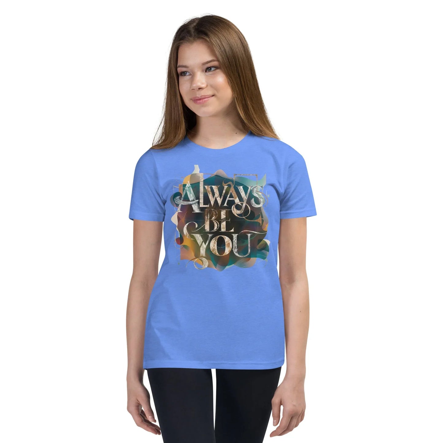 Youth Short Sleeve | ALWAYS BE YOU - T-Shirt - AwRans Clothing