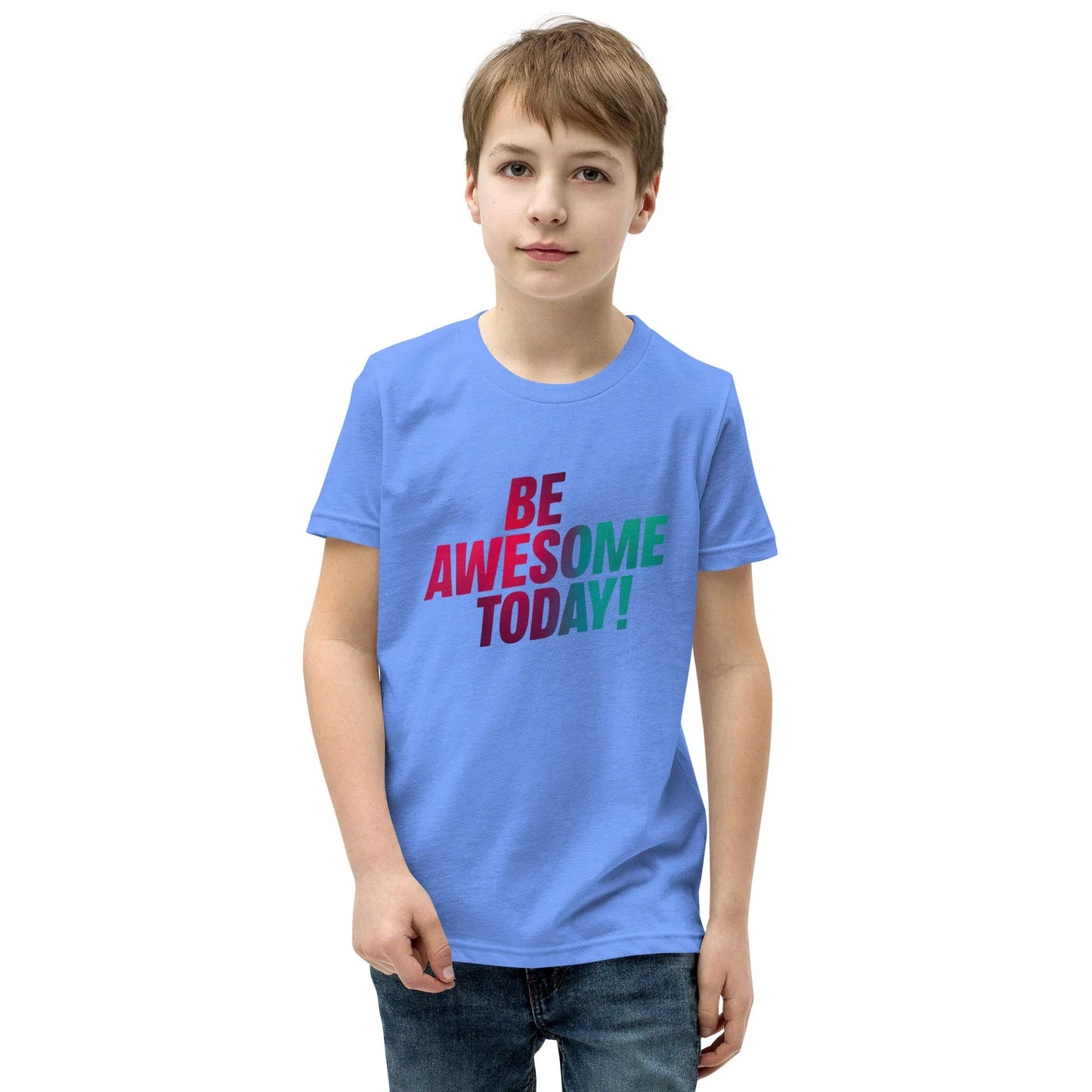 Youth Short Sleeve | BE AWESOME TODAY! - T-Shirt - AwRans Clothing
