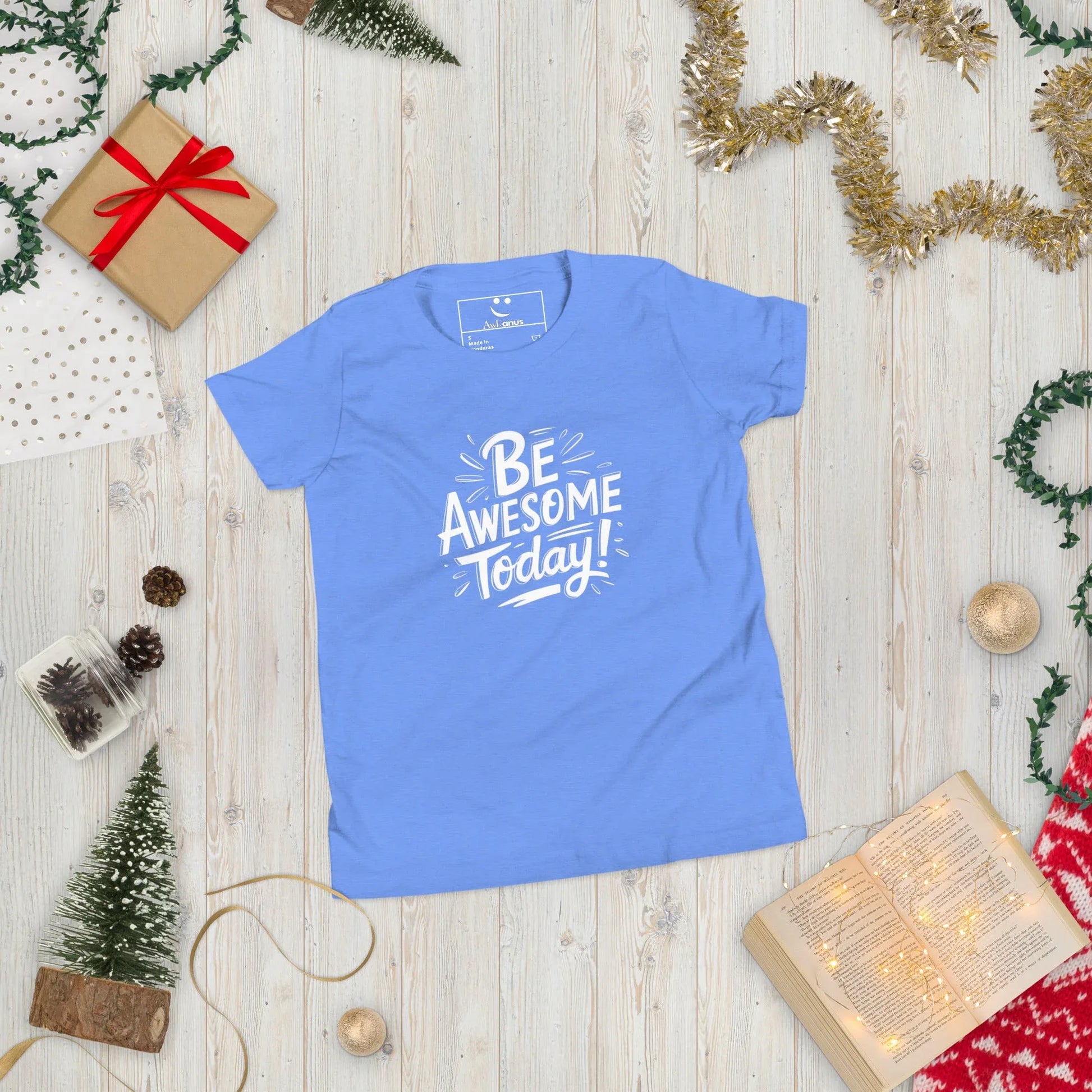 Youth Short Sleeve | BE AWESOME TODAY! - T-Shirt - AwRans Clothing