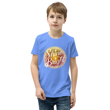 Youth Short Sleeve | Shine And Bright - T-Shirt - AwRans Clothing