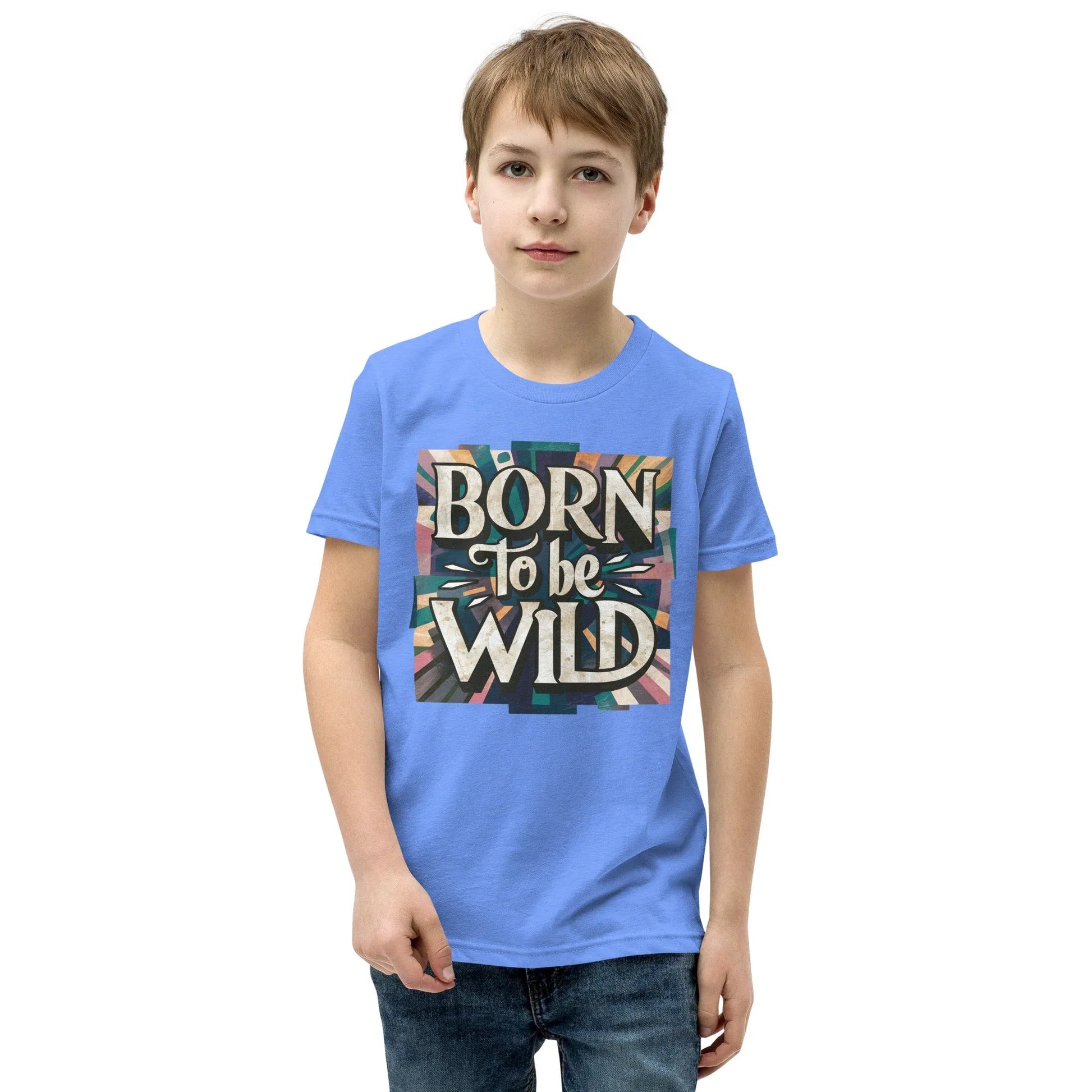 Youth Short Sleeve | Born To Be Wild - T-Shirt - AwRans Clothing