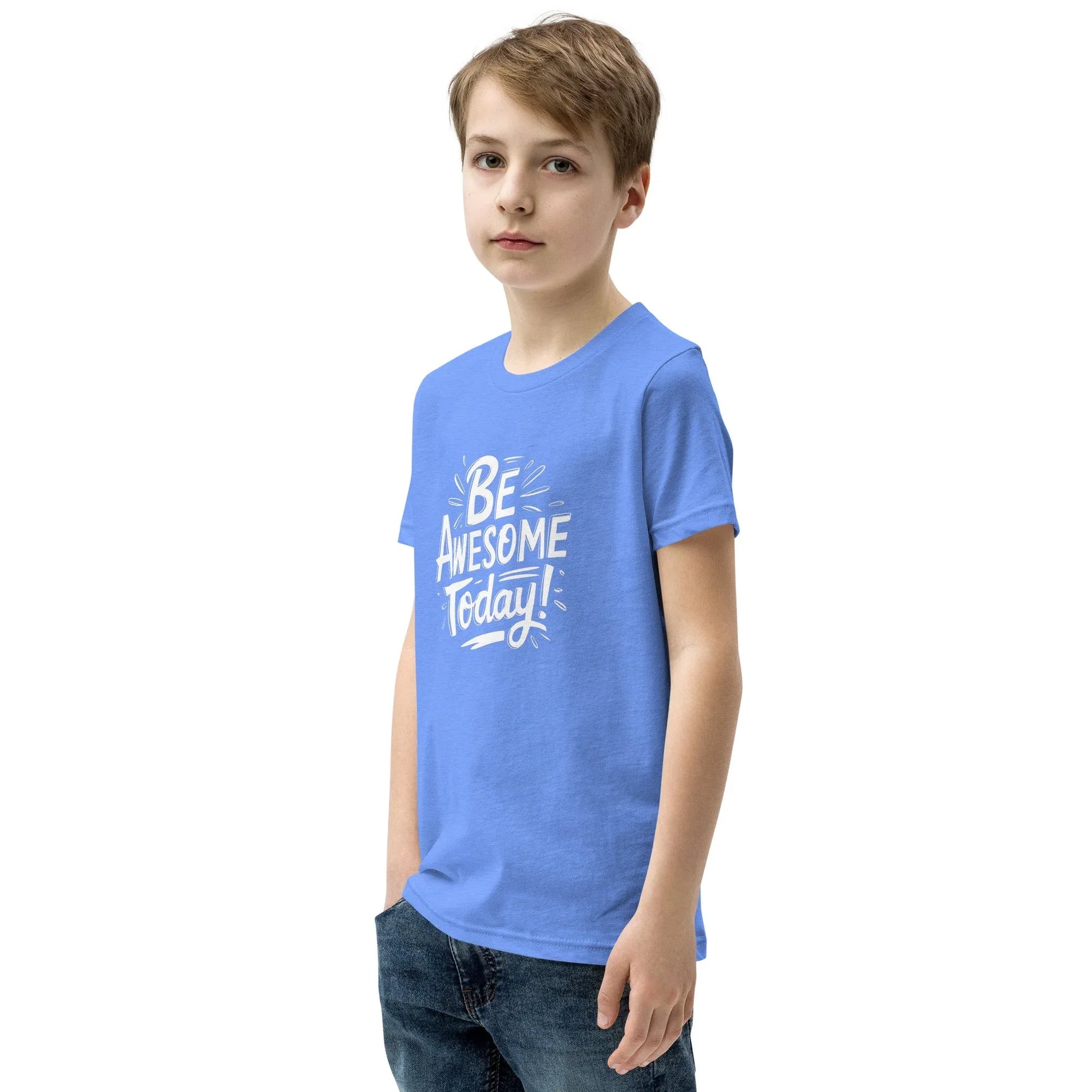 Youth Short Sleeve | BE AWESOME TODAY! - T-Shirt - AwRans Clothing