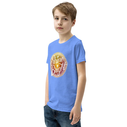 Youth Short Sleeve | Shine And Bright - T-Shirt - AwRans Clothing