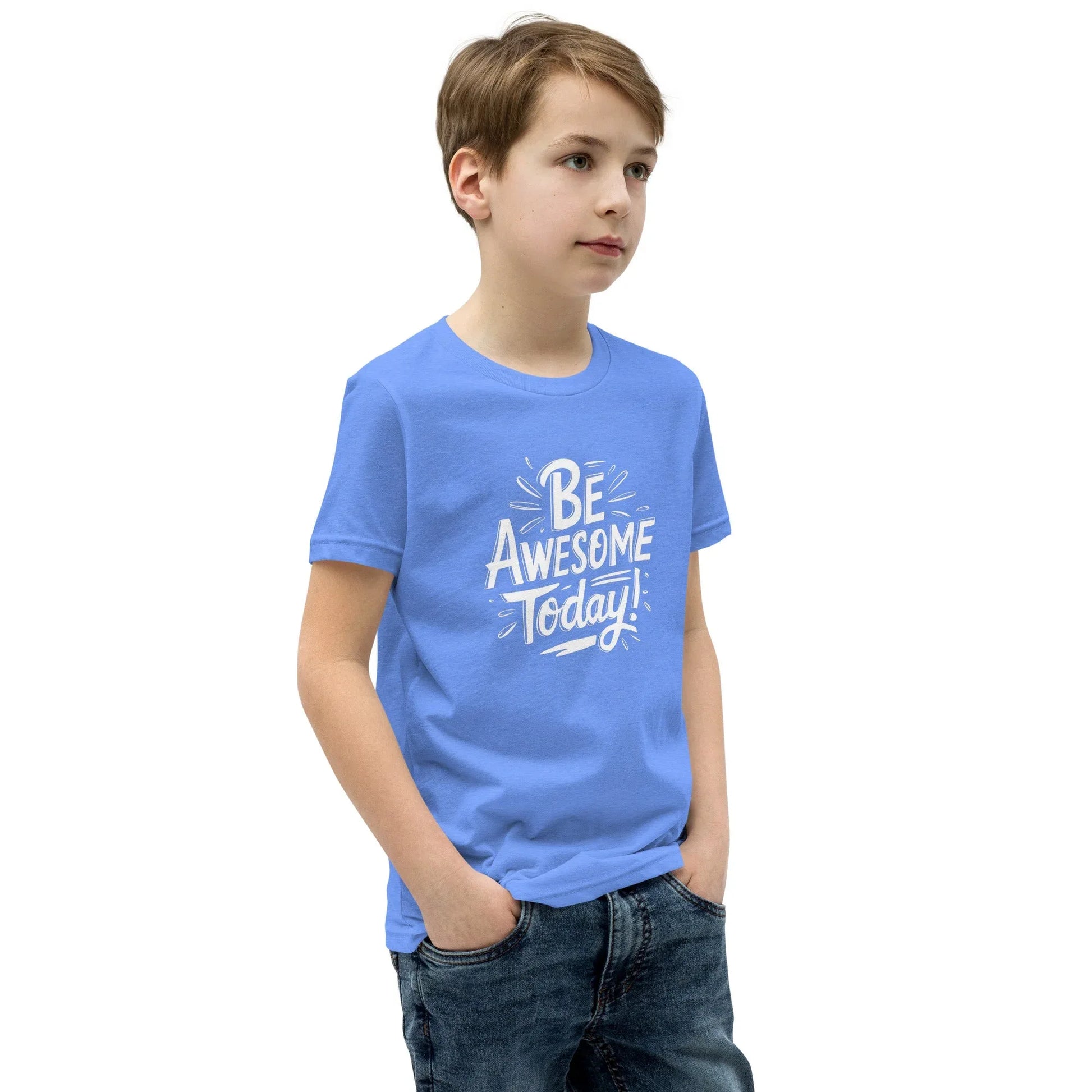 Youth Short Sleeve | BE AWESOME TODAY! - T-Shirt - AwRans Clothing