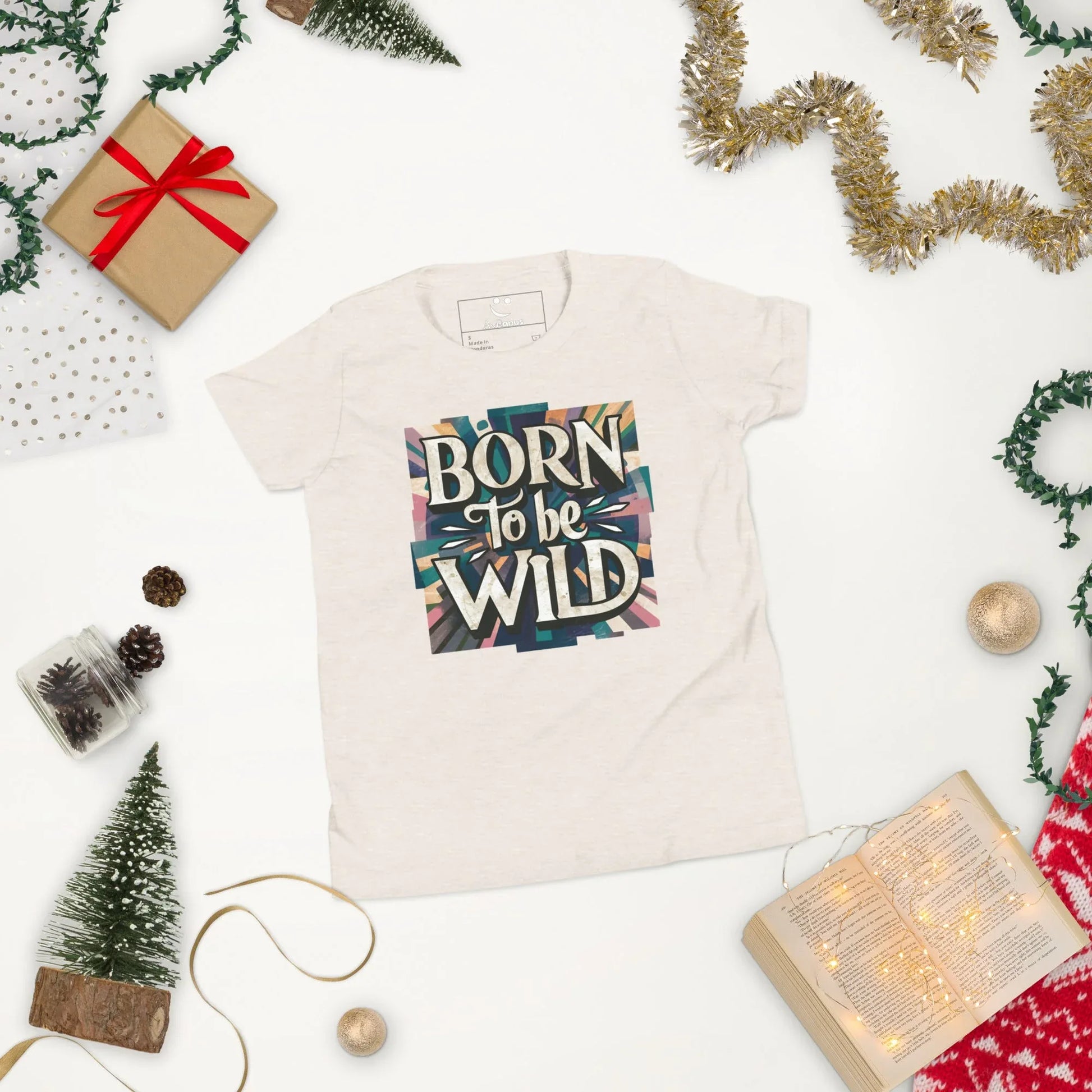 Youth Short Sleeve | Born To Be Wild - T-Shirt - AwRans Clothing