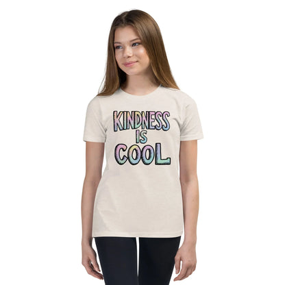 Youth Short Sleeve | KINDNESS IS COOL - T-Shirt - AwRans Clothing