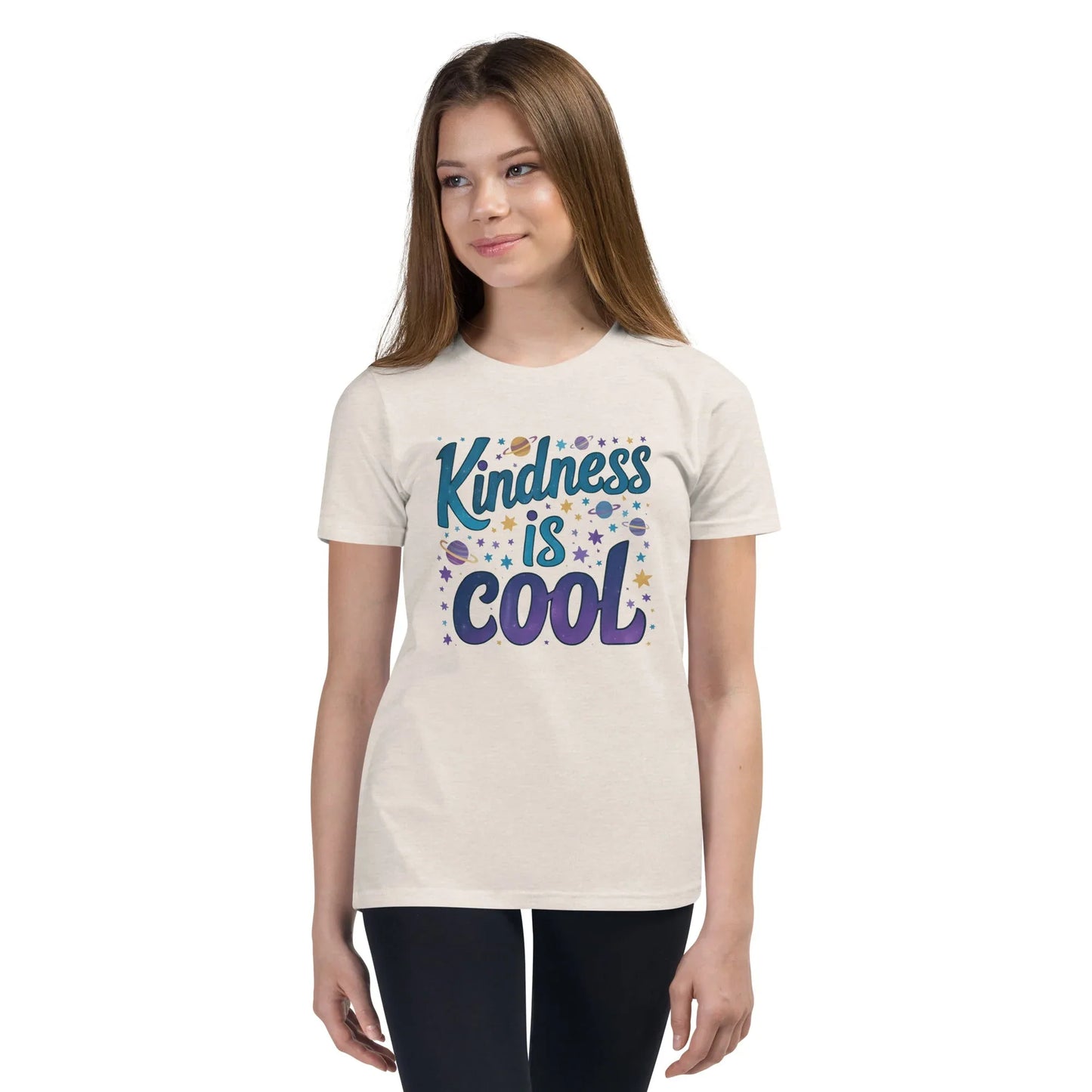 Youth Short Sleeve | KINDNESS IS COOL - T-Shirt - AwRans Clothing