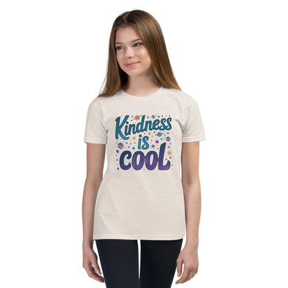 Youth Short Sleeve | KINDNESS IS COOL - T-Shirt - AwRans Clothing