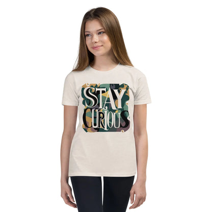 Youth Short Sleeve | Stay Curious - T-Shirt - AwRans Clothing