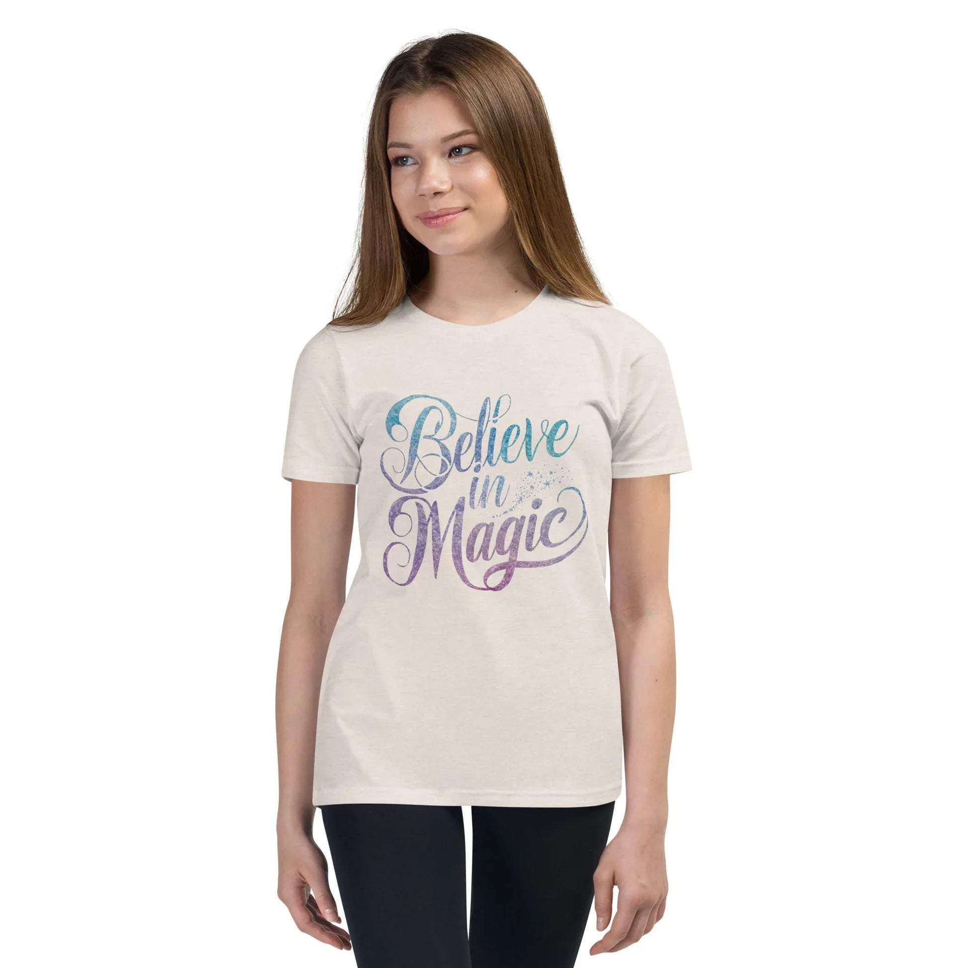 Youth Short Sleeve | BELIEVE IN MAGIC - T-Shirt - AwRans Clothing