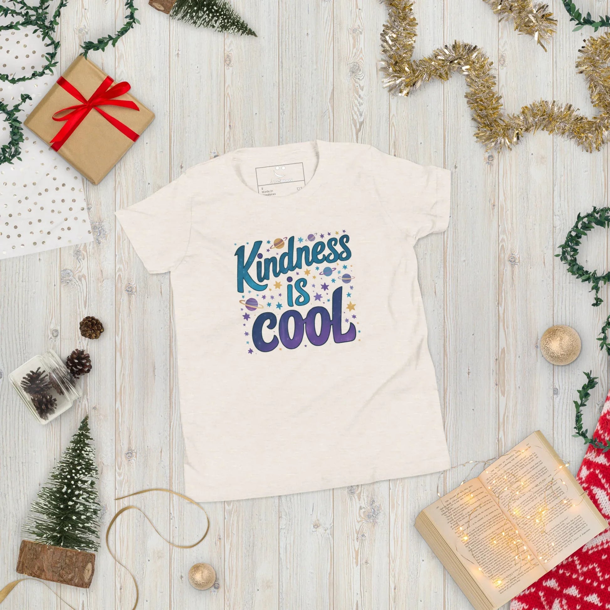 Youth Short Sleeve | KINDNESS IS COOL - T-Shirt - AwRans Clothing