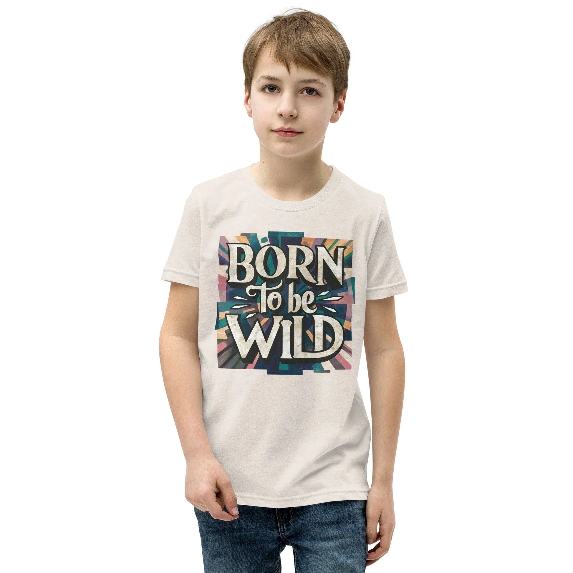 Youth Short Sleeve | Born To Be Wild - T-Shirt - AwRans Clothing