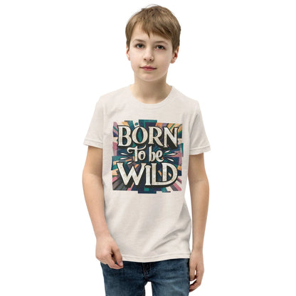 Youth Short Sleeve | Born To Be Wild - T-Shirt - AwRans Clothing