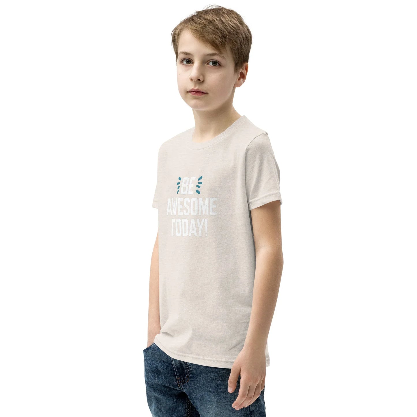 Youth Short Sleeve | BE AWESOME TODAY! - T-Shirt - AwRans Clothing