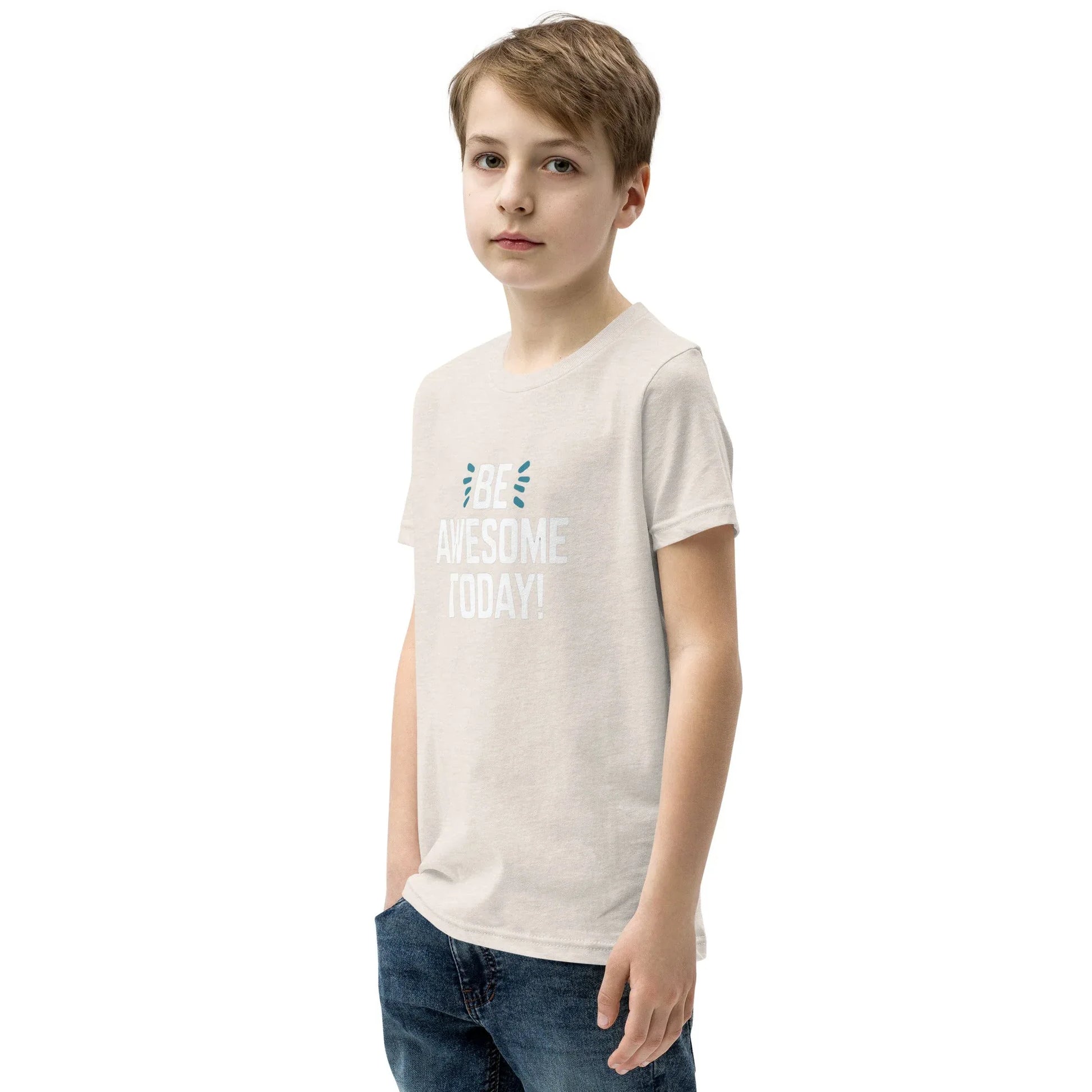 Youth Short Sleeve | BE AWESOME TODAY! - T-Shirt - AwRans Clothing