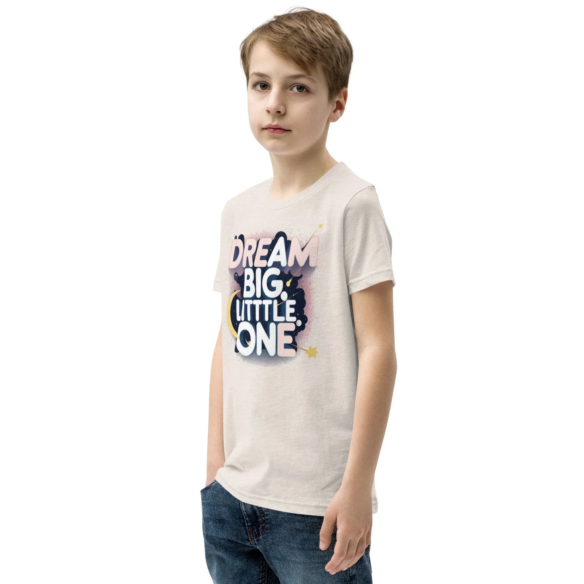 Youth Short Sleeve | DREAM BIG LITTLE ONE - T-Shirt - AwRans Clothing